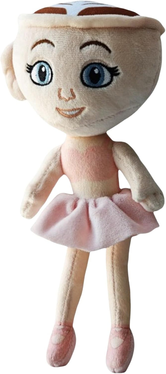 Ai-Crafted Italian Brainrot Animals Plush,10″ Brainrot Evolution Plushie - Soft, Collectible, Memetic Home Accent (Ballerina Cappuccina)